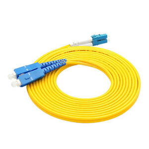 Fiber Optic Cable - Single-Mode Duplex 9/125 - LSZH - LC/LC - 10 m